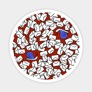 Snail Mail Red Magnet